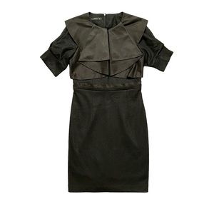 Holy.G black metallic sheath dress size 36 EU